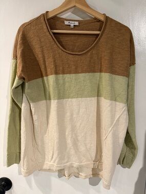 Madewell Linen and Cotton Knit Sweater